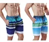 Men039s Schnell trocknende, gestreifte Badeshorts mit Kordelzug, Netzfutter für Schwimmen, Surfen, Strand, Pool, Party, MK60818684989