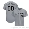 Maillot de baseball homme personnalisé brodé équipe cousue n'importe quel nom n'importe quel numéro taille uniforme S-3XL 021