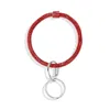 Силиконовый бриллиантовый браслет Party Forour Warist Key Ring Brintband цепи Circle Wrstlet автомобиль брелок запястья ремешок WLL486