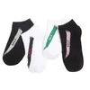 Chaussettes classiques avec lettres pour hommes, chaussettes à la mode, décontractées, en coton imprimé, 4 paires, Box267K, 2021