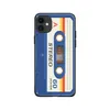 Fita cassete vintage estilo retro casos para iphone se 6s 7 8 plus x xr xs 11 12 pro max silicone macio capa de telefone shell3933411