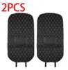 Autocovers Accesorios interiores Alfombrillas antipatadas de cuero de PU Funda protectora para respaldo de asiento de automóvil Organizador de asiento trasero de automóvil con almacenamiento 4893434