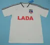 Colo Retro 1991 1992 Soccer Jerseys Argentyna CSD Home White Vintage Camiseta de Futbol Koszulki Klasyczne Koszulki piłkarskie Camisa de Futebol 91 92 2006