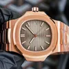 Top Mens horloges Automatisch mechanisch horloge 40 mm waterdichte zakelijke polshorloges Montre de Luxe Gifts Rose Gold polshorloge
