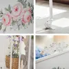 Hooks & Rails French Wrought Iron Balcony Living Room Flower Pot Shelf Indoor Storage Trolley Homestay Stand With Wheeled