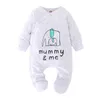 Baby Jungen Mädchen Strampler Baumwolle Langarm Nette Tier Druck Overall geboren Kleidung Herbst Kleidung Set Outfits 211229