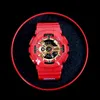 Los deportes al aire libre de los hombres de la moda de lujo del reloj del diseñador absorben el reloj de cuarzo digital LED Boy Gift 110 series