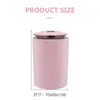 ELOOLE Mini Air Humidifier For Home Office USB Bottle Aroma Diffuser LED Light Spray Mist Maker AirRefresher Humidification Gift 210724