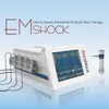 2 1 şok dalga terapi makinesi EMS elektrikli kas stimülasyonu ağrı kesici masaj plantar fasiit shockwave ed tedavisi masaj aracı