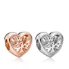 Fits Pandora Original Bracelets 20pcs Tree of Life Crystal Silver Charms Beads Pink Heart Enamel Cake Silver Charms Bead For Women Diy European Necklace Jewelry