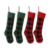 18 "Calze di Natale a maglia, grandi calze di Natale in filato rustico per decorazioni vacanze in famiglia