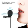 Typ C 3.5aux Professional Lavalier Microphone för Xiaomi Mi10 9 8 6 Mix3s 2s USB Audio Video Recording Condenser Mic för Redmi K30 Pro Hög kvalitet