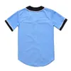 Baseball Jersey Männer Streifen Kurzarm Street Shirts Schwarz Weiß Sport Shirt YAL708