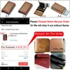 DIENQI Rfid Blocking Credit Card Holder Men Wallets Slim Thin Business Leather Metal Cardholder Pocket Case Magic Smart Wallet2327936