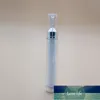 15ML Empty Cosmetic Syringe Bottle Silver White Airless Tube Facil Essecce Eye Cream Emulsion Vacuum Packaging Container