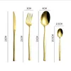 2021 INS CHIC Tabelleriset Set Flatware Silverware Silwer Stainless Steel Set Cotestar 304 Spoon Knife and Fork Set