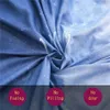 Blue Night Sky Quilt Cover Set Queen King Size Nordic Soft Duvet Cover 1 Person Children With Pillowcase Bed Linen For Boys 210319