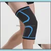 Elbow Safety Athletic Outdoor As & Outdoors 1Pc Nylon Elastic Sports Pads Breathable Support Brace Running Fitness Hiking Cycling Knee Prote