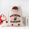 Kerstcadeau Tassen Santa Sacks Xmas Party Accessories Monogrammable Sack Drawstring Bag 9 Ontwerpen Bulk in voorraad YFA30916134845