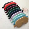 Women Imitated Silk Sleep Eye Mask Portable Travel Eyepatch Nap Eye Patch Rest Blindfold Eye Cover Sleeping Mask Night Eyeshade 30 Colors