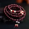 Brins de perles 8mm bouddha en bois de santal naturel 108 perles Bracelets Bracelets bijoux faits à la main Bracelet ethnique pour femmes ou hommes Trum22