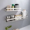 Bathroom Accessories 20-50cm Modern Matt Black Bathroom Corner Shelves Kitchen Wall Shelf Shower Bath Shampoo Storage Rack 210724