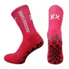 Calzini sportivi RX da uomo ciclismo punto di colla corto calcio design antiscivolo per calzini da corsa all'aperto basket