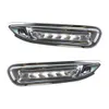 2pcs for mazda 6 mazda6 2008 2009 2010 LED DRL 주간 달리기 가벼운 일광 방수 신호 램프