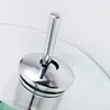 Раковина для ванной комнаты водопад смеситель хром высокий стеклянный смеситель