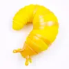 DHL Free Hotsale Creative Articulowany Slug Fidget Toy 3D Edukacyjne Kolorowe Stresowe Zabawki Prezentowe Dla Dzieci YT199501