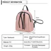 New lady small backpack women leather Shoulder Bag MultiFunction mini backpacks female School bagpack bag for teenage grils