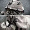 Homens Camo Jaquetas Primavera Outono Casal Casal Casaco Com Capuz Camuflagem Moda Masculino Outwear Roupas 5xL 211214