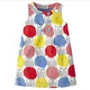 Jumping Meters Summer Baby Sleeveless Dresses For Princess Cotton Children's Frocks 2-7T Cute Toddler Dress Kids Clothes Q0716