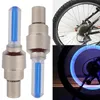 GADGET LED Bicycle Car Motor rotella gomma gomma Valvola tappo al neon Flash Lampada Lampada ESTERNI ESTERNO Ciclismo Mountain Bike Avvertimento