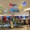 Weihnachtspapier fünfzackiger Stern Weihnachtsdekorationen für Zuhause Hotel Mall Festival Behänge Chinesisches Neujahr Hängende Dekoration