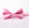 Klasyczne dziecko Bowtie Boys Grils Baby Dzieci Bow Tie Moda 35 Solid Color Mint Zielony Czerwony Czarny Biały