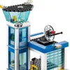 1397pcs Assemble City Police Station City Building Blocks Bricks Educational Leksaker Gåvor för barn X0503