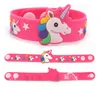 Baby Charm Bracelets Jewelry Child Girl Boy Cartoon PVC Sports Bracelet Soft Epoxy Wristband Birthday Party8087058