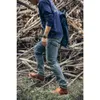 Simwood slim cônico ajuste retro jeans homens moda vintage clássico scratch denim calças de alta qualidade marca roupas sj130769 210319