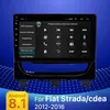 Carro DVD Multimedia Player Andriod GPS Navegação 2din HD Autoradio para Fiat Strada / CDEA 2012-2016 SWC