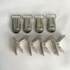 Hosenträger-Schnalle, Clip-Gurt klemmt den Knopf, Baby-Schnuller-Clips aus Metall, 3 Größen: 15 mm, 20 mm, 25 mm. Kostenlose TNT FEDEX UPS