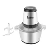 ZOKOP 2L Food Chopper Tritacarne Processore Elettrico Frullatore Tritacarne Acciaio Inox 210706