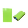 2*18650 battery Heat Shrink Wrap 50*75MM PVC Tube insulation Re-wrapping film shrinkable seals sleeves Skin Cover Wrapper