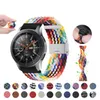 Banda de tela de nylon para la correa de Apple Watch Series 7 6 SE 5 4 3 38 mm 42mm 42 mm 44 mm 41 mm 45 mm Ajustable Rainbow Rainbow Solo L8364492