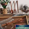 Natural Wood Spoon Chopsticks And Fork Dinner Set Rice Soup Tableware Grain Handmade Household Factory price expert design Quality Latest Style Original Status