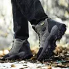 Zapatos de vestir de seguridad a la moda para hombre, puntera de acero, botas de invierno y otoño, zapatillas tobilleras de trabajo para hombre y adulto, indestructibles 2021 0LYG