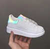 2021 Kid Classics 3M Reflekterande Sneaker Barntränare Utomhus Jogging Skor Pojke Flicka Casual Skate Sko Barn Mode Sportskor storlek 24-35