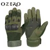 OZERO Army Gants Military Tactical Gloves Full Finger Motocross Motorbike Biker Racing Motorcycle Motor Gloves for Men's women 211217