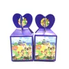 Cartoon Theme Party Supplies Prezent Cukierki Box Favor Baby Shower Accessory Kids Boys Birthday Party Decoration