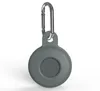 Posizione AirTags Tracker Custodia protettiva in silicone Fermo Cover protettiva per Apple Airtag Ring Keychain Anti Lost Rope Holder